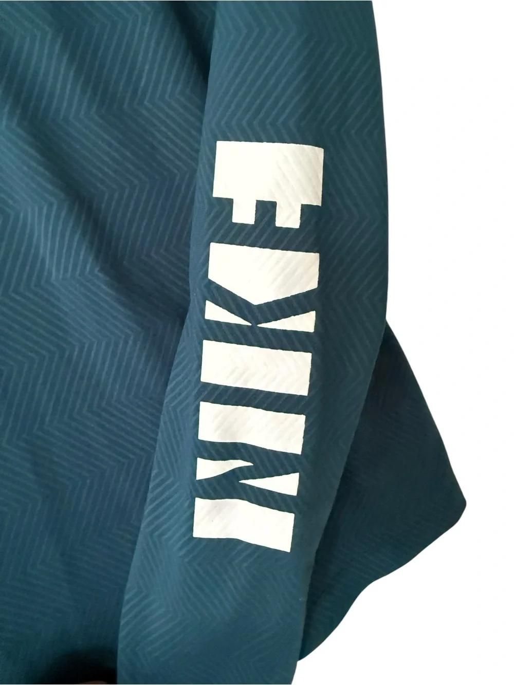 Nike Women's Teal Blue Half-Zip Athletic Pullover Size M Activewear Running